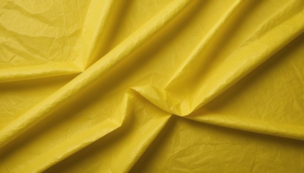 240 feuilles de papier de soie jaune 17g/m² pour vos créations